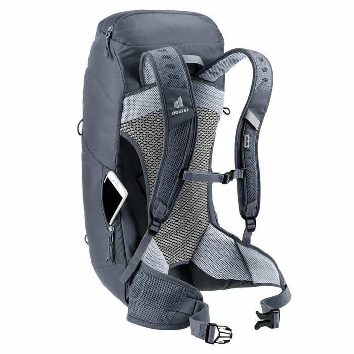 Deuter AC Lite 24 Ορειβατικό Σακίδιο 24lt Αδιάβροχο Μαύρο Daypack