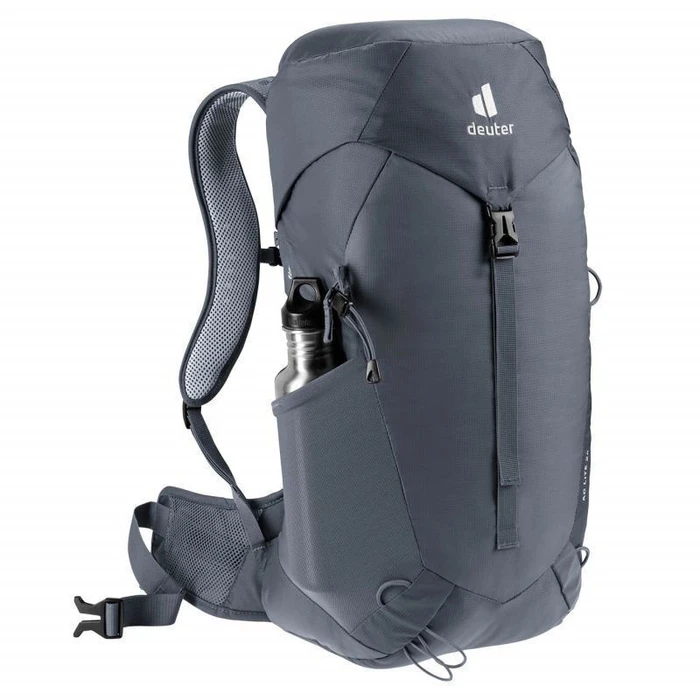 Deuter AC Lite 24 Ορειβατικό Σακίδιο 24lt Αδιάβροχο Μαύρο Daypack
