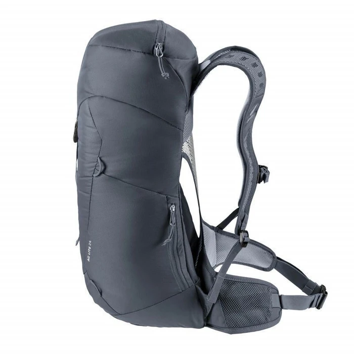 Deuter AC Lite 24 Ορειβατικό Σακίδιο 24lt Αδιάβροχο Μαύρο Daypack