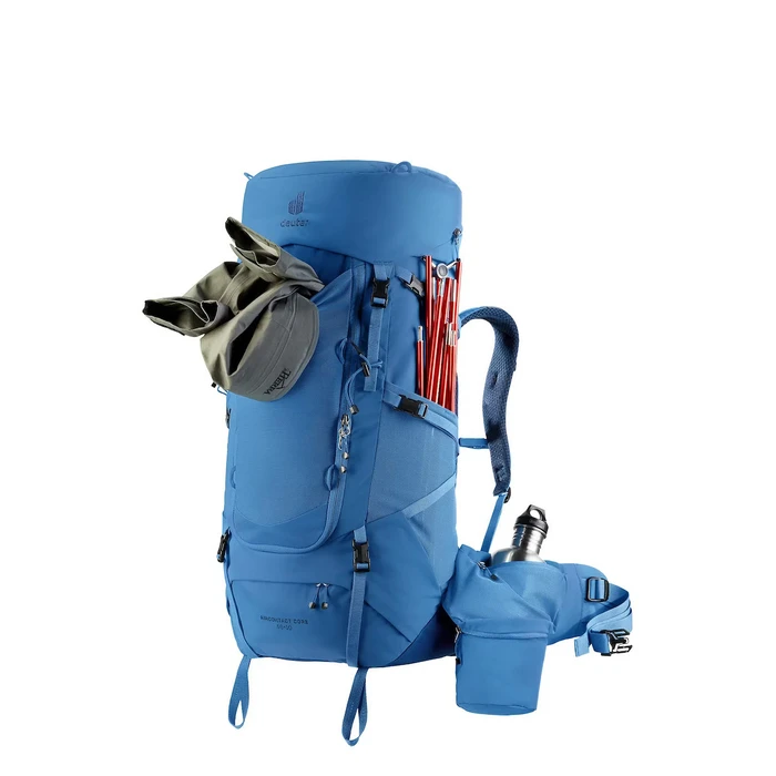 Deuter 50+10 Ορειβατικό Σακίδιο 10L Αδιάβροχο Γκρι Daypack