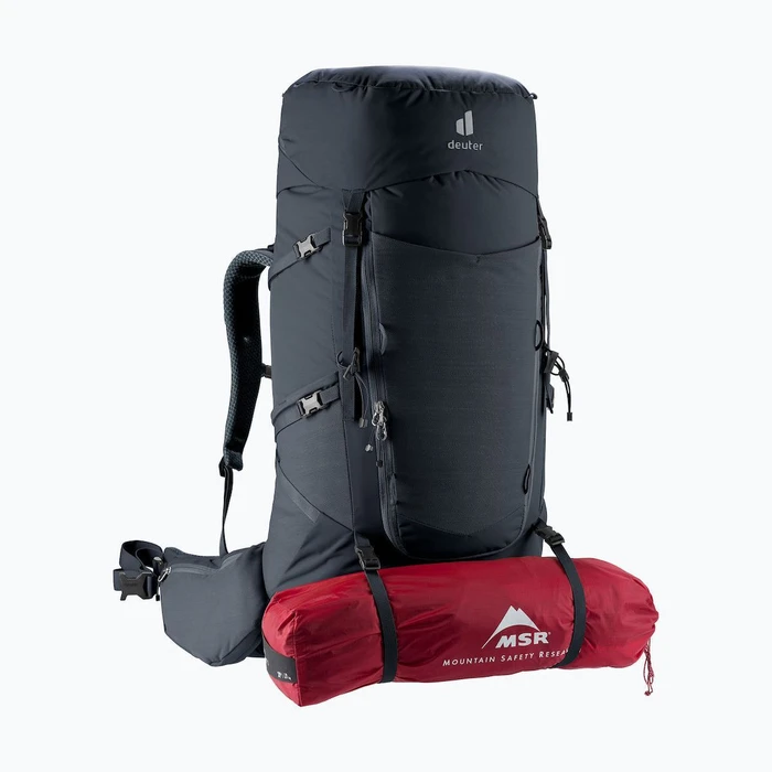 Deuter 60+ Ορειβατικό Σακίδιο 60 L (+10 L) Μαύρο Daypack