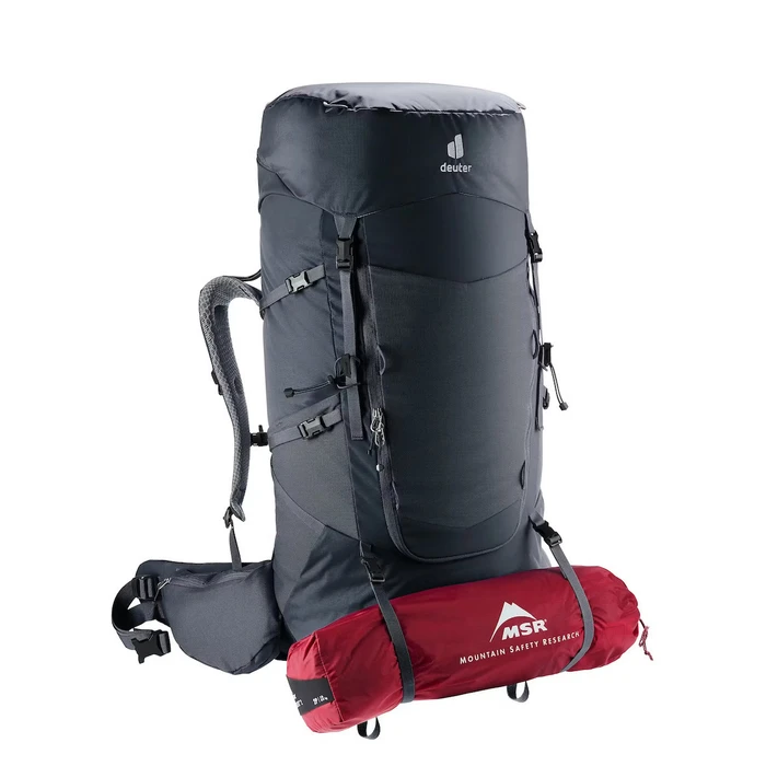 Deuter 70+10 Mountaineering Backpack 70+10L Expedition Black