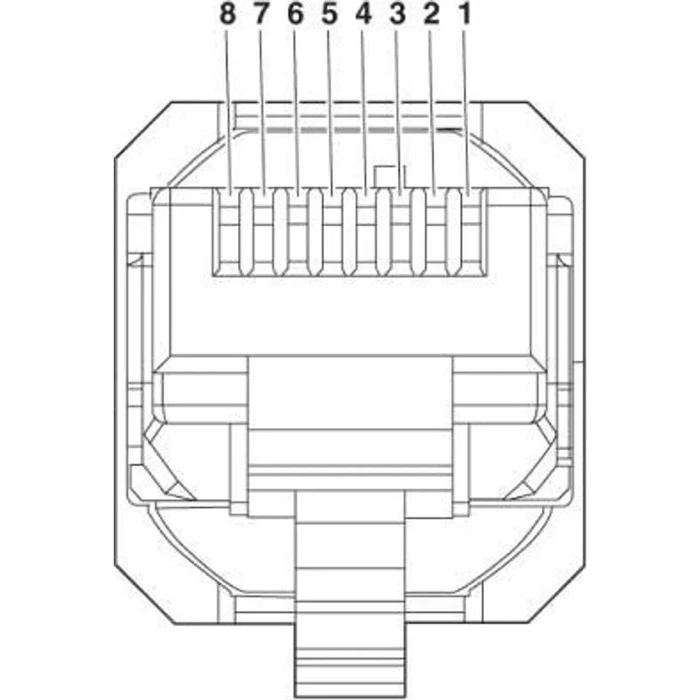 Harting Βύσμα RJ-45 Ασημί, CAT5e, IP20, MPN 1656725