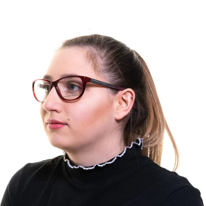 Porsche Design Γυναικείος Κοκκάλινος Σκελετός Γυαλιών Κόκκινος P8246 C