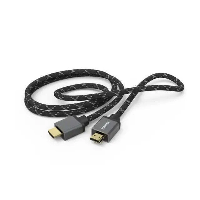 HAMA HDMI 2.1 Cable HDMI male - HDMI male 3m Γκρι 00205240