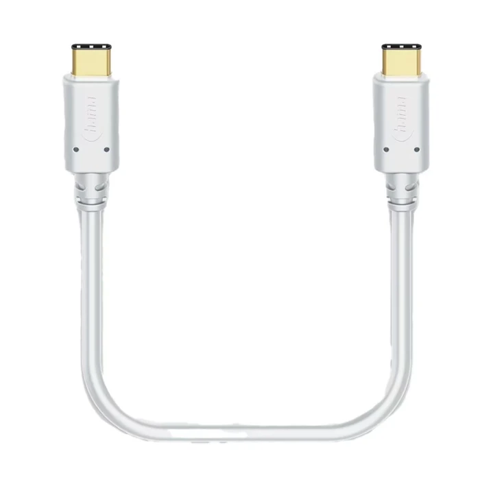 HAMA USB 2.0 Cable USB-C male - USB-C Λευκό 1.5m 2015920000