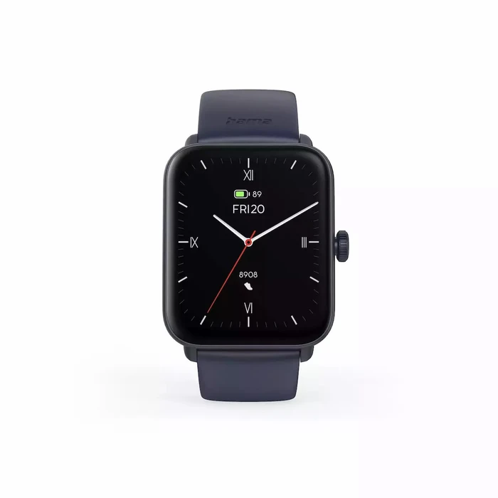 HAMA 6010 44mm Smartwatch με Παλμογράφο (Μπλε)