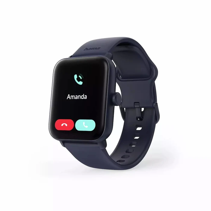 HAMA 6010 44mm Smartwatch με Παλμογράφο (Μπλε)