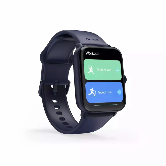 HAMA 6010 44mm Smartwatch με Παλμογράφο (Μπλε)