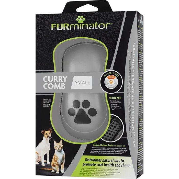 FURminator Βούρτσα Small για Μακρύτριχους Σκύλους για Περιποίηση Τριχώματος