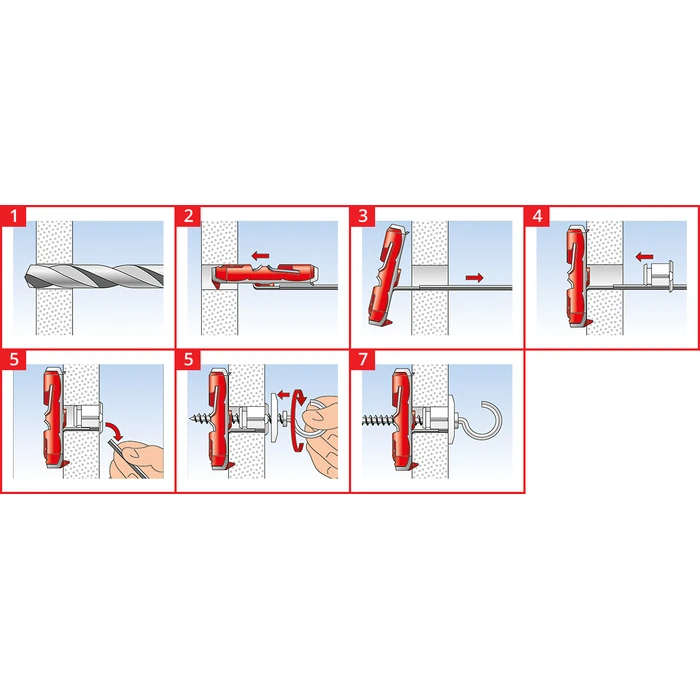 Fischer Duotec 10 Ούπα Πλαστικό M10 10x50mm - 50 τμχ