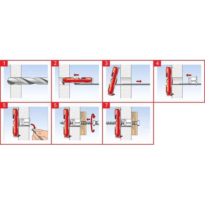 Fischer Duotec 10 Ούπα Πλαστικό M10 10x50mm - 50 τμχ