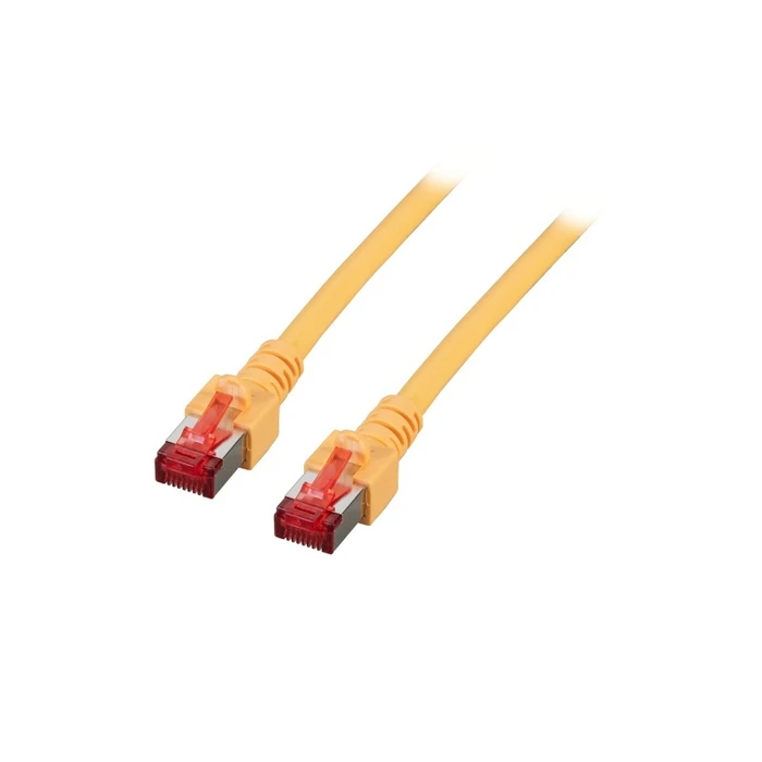 EFB RJ45 patch καλώδιο S/FTP Cat.6 LSZH 30.00 m κίτρινο