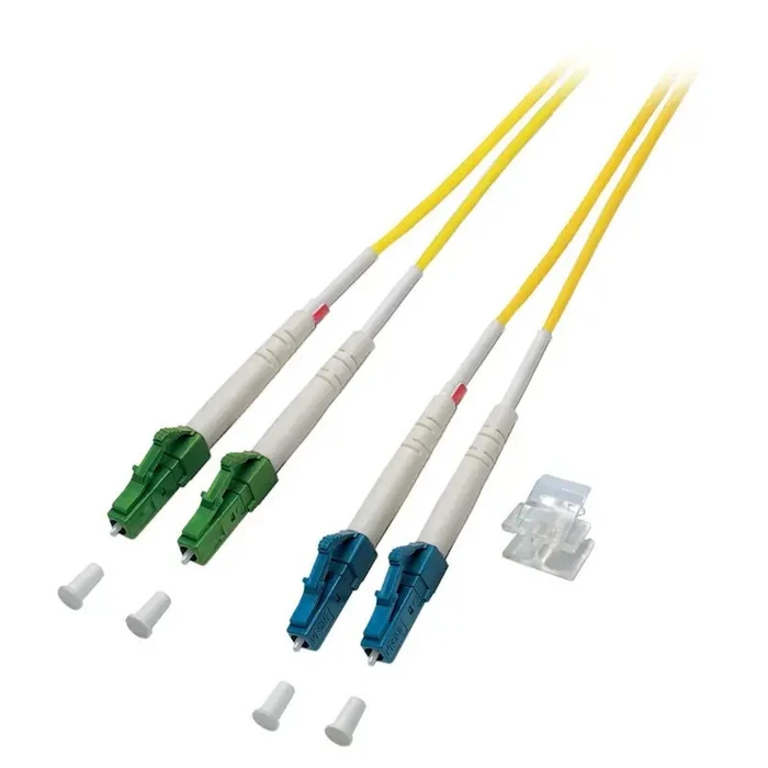 EFB Duplex Patch Cable LC/APC-LC OS2 G.652.D 7.5 m LSZH 2 mm Yellow (O0384.7,5)
