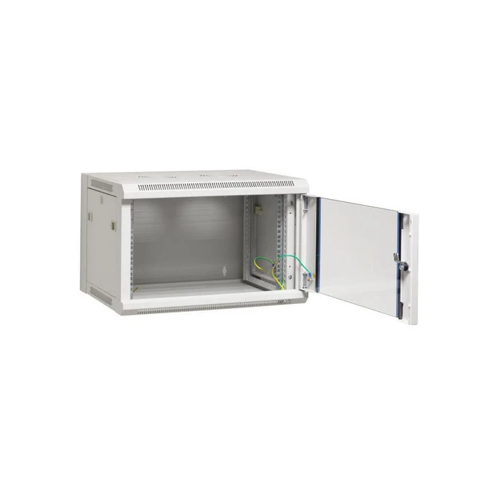19" Wall-mount Rack Cabinet Flat Pack 9U, Depth 450 mm, Grey - EFB Elektronik (691709FGR.1)