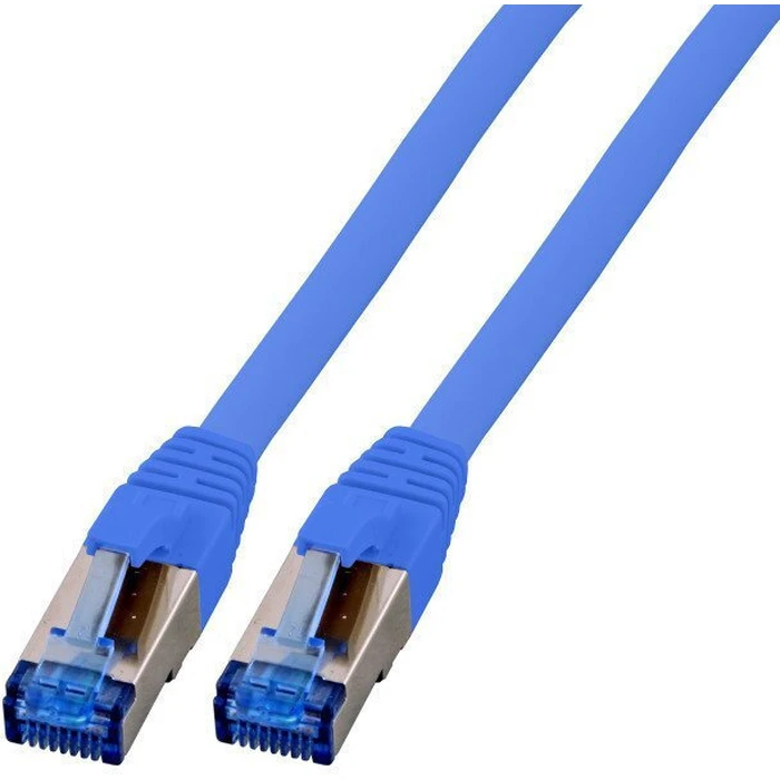EFB Καλώδιο Δικτύου Ethernet S/FTP Cat.6a 7.5m Μπλε (K5525FBL.7.5)
