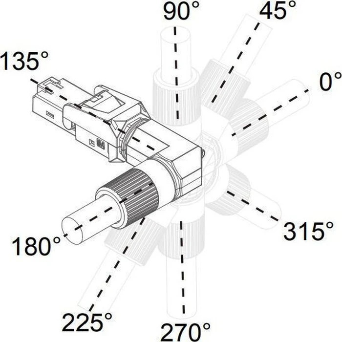 EFB ACCS Toolless RJ45 STP Cat.6a Αυτοτερματιζόμενο Premium
