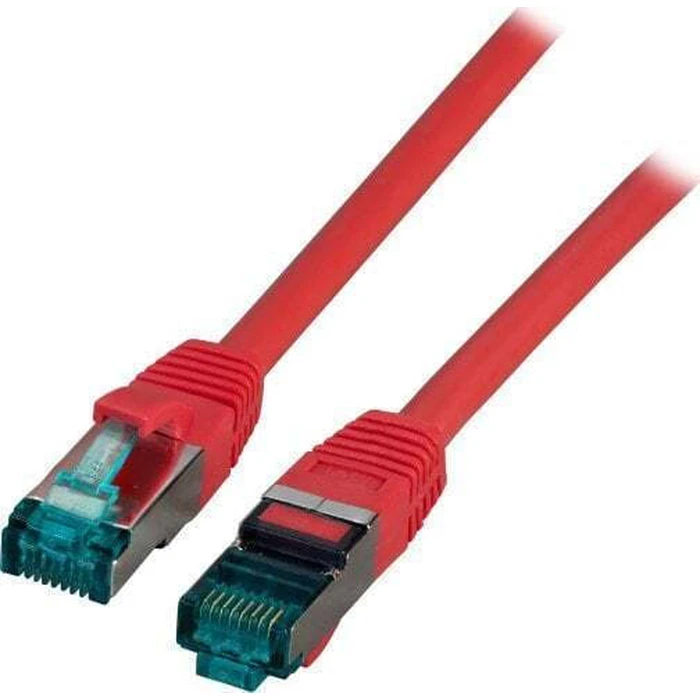 EFB RJ45 Patch καλώδιο S/FTP Cat.6A LSZH 20.00 m κόκκινο