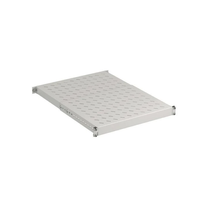 EFB 19" 1U (1HE) βαρέως τύπου ράφι για rack, ρυθμιζόμενο βάθος, αντοχή 150 kg, για βάθος ντουλαπιού 800–1000 mm
