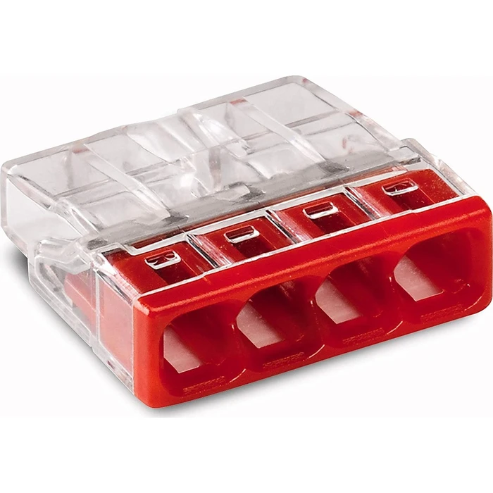 WAGO Series 2273 - 4-conductor connector 0.5–2.5 mm² (100 pcs)