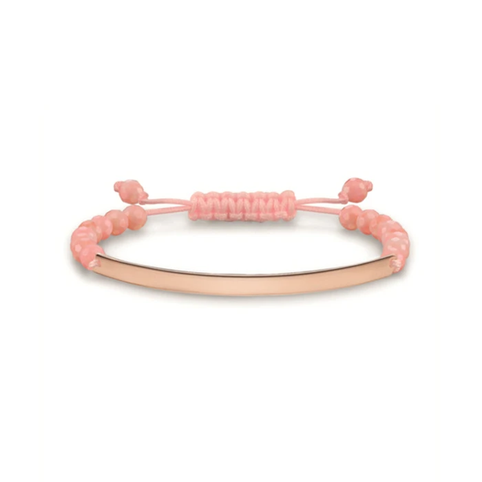 Thomas Sabo Γυναικείο Βραχιόλι Επιχρυσωμένο από Ασήμι 14,5-21 cm S0303443
