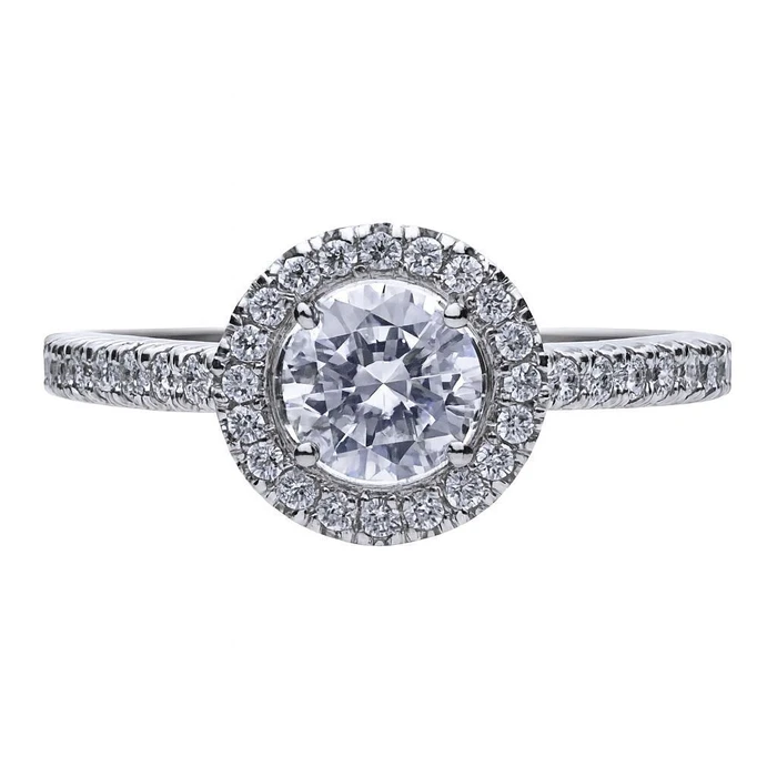 Diamonfire Women's Sterling Silver Ring with Zirconia - Size 17.5