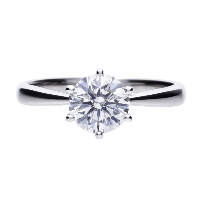 Diamonfire Γυναικείο Δαχτυλίδι με Ζιργκόν από Ασήμι, Μέγεθος 16