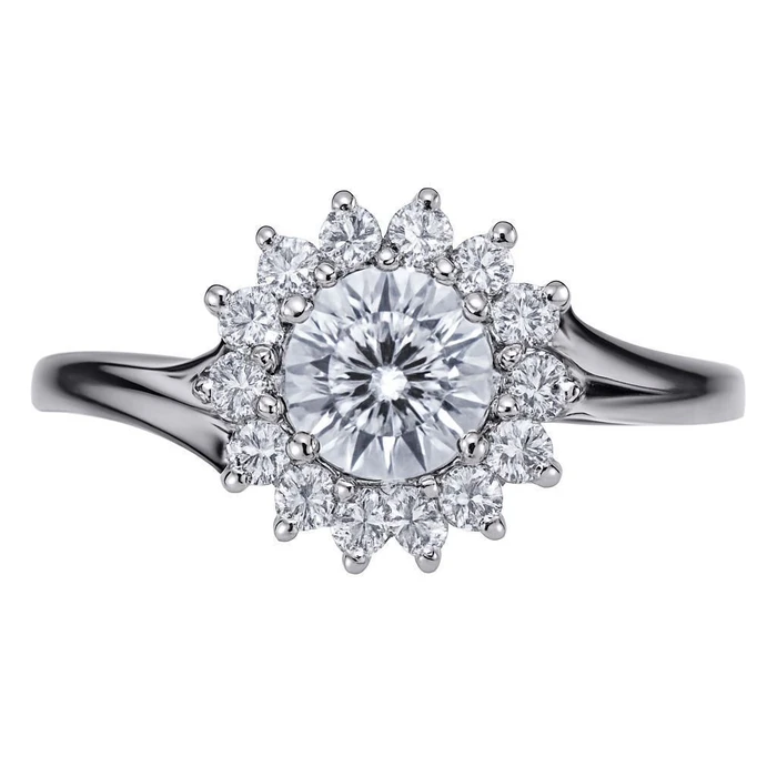 Diamonfire Women's Sterling Silver Ring with Cubic Zirconia, Size 16