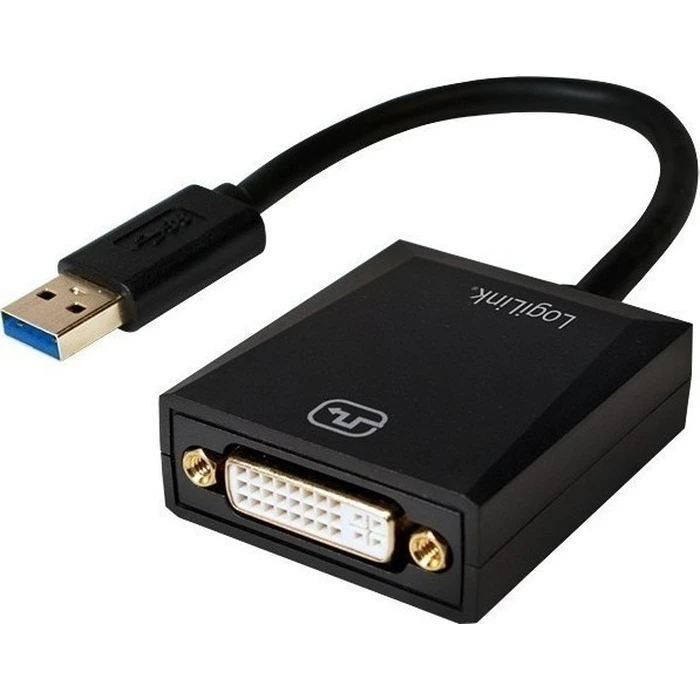 LogiLink Μετατροπέας USB-A αρσενικό σε DVI-I θηλυκό 1τμχ UA0232