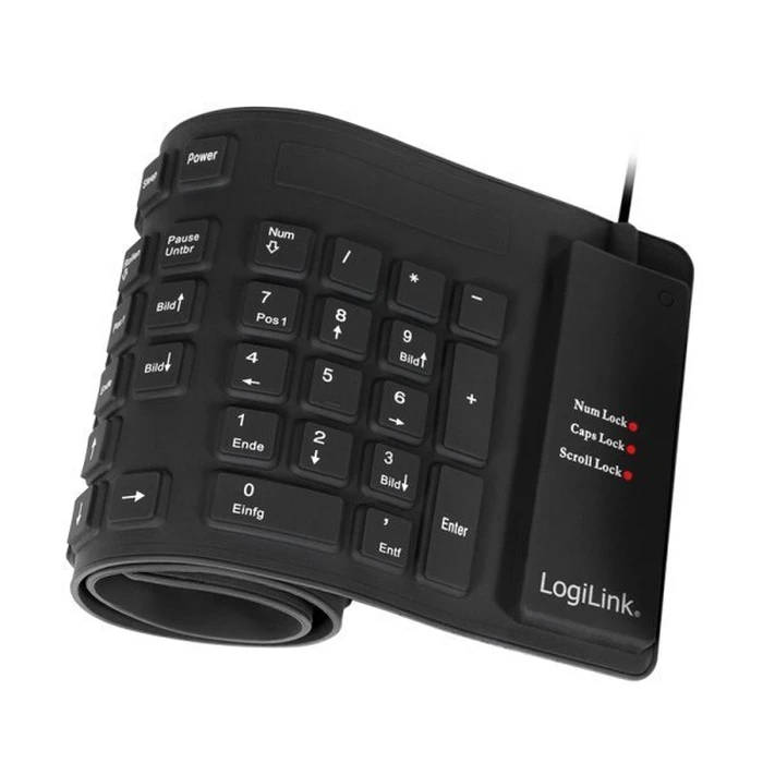 LogiLink ID0019 Flexible USB Keyboard - English (US)