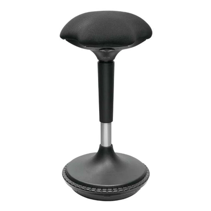 LogiLink Height Adjustable Wobble Stool EO0011 – Black 30x33x87 cm