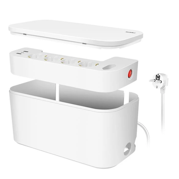 LogiLink Outlet Strip 5 Sockets with 2x USB-A, 1x USB-C (PD 20W) + 1 Euro Socket, 1.5 m LPS281U