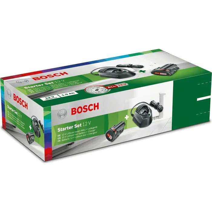 Bosch Επαναφορτιζόμενες μπαταρίες εργαλείων Starter-Set 12 V 1.5Ah+GAL1210CV