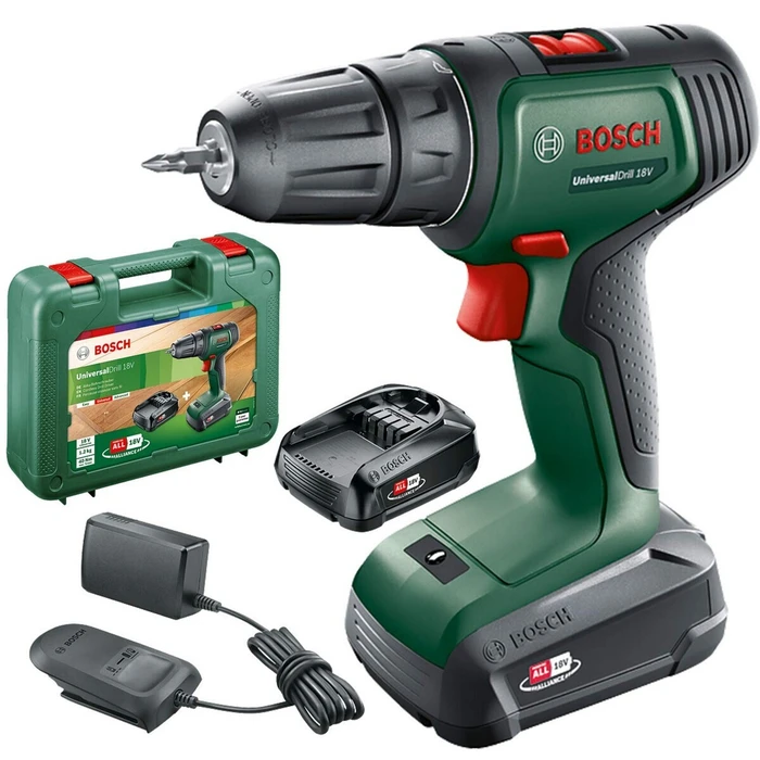 Ασύρματα κατσαβίδια Bosch UniversalDrill 18V 2x1.5Ah