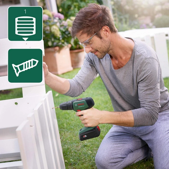 Ασύρματα κατσαβίδια Bosch UniversalDrill 18V 2x1.5Ah