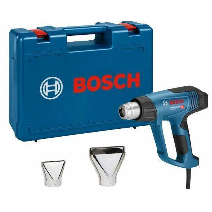 Bosch GHG 23-66 Professional Heat Gun 2,300 W with 5-piece Accessories (blue/black) - L-BOXX