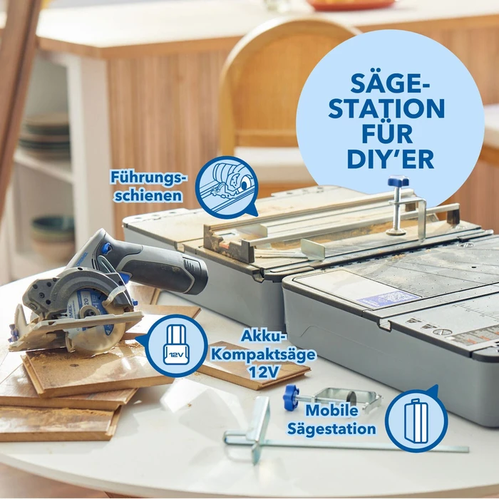 Dremel Αλυσοπρίονα Compact Saw incl. portable Saw Station Case