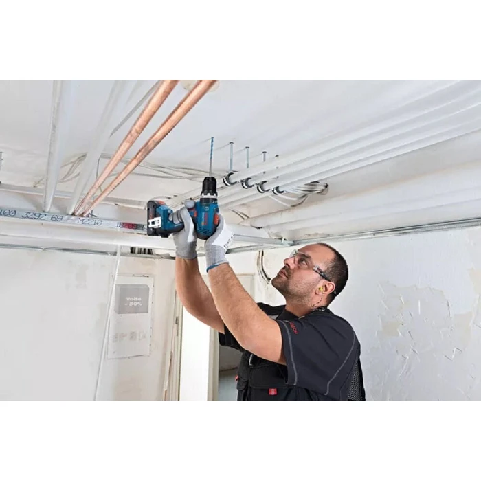 Bosch GSB 18V-65 Professional Akku-Schlagbohrschrauber solo, 18V (μπλε, χωρίς μπαταρία και φορτιστή)