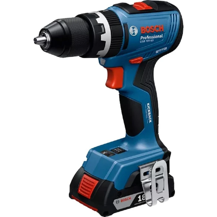 Bosch GSB 18V-65 Professional Akku-Schlagbohrschrauber solo, 18V (μπλε, χωρίς μπαταρία και φορτιστή)