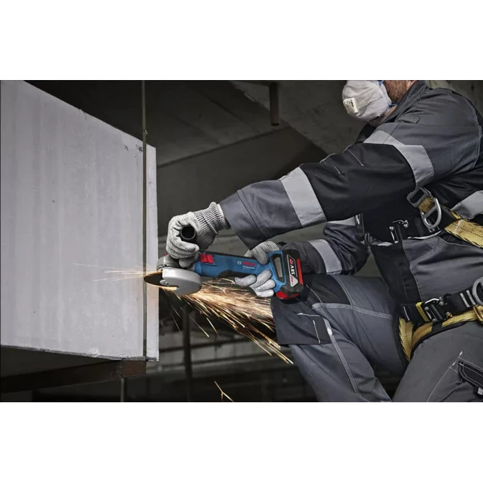 Bosch GWS 18V-8 Professional - Ασύρματος Γωνιακός Τροχός 18V (2x 5,0Ah, σε L‑BOXX)