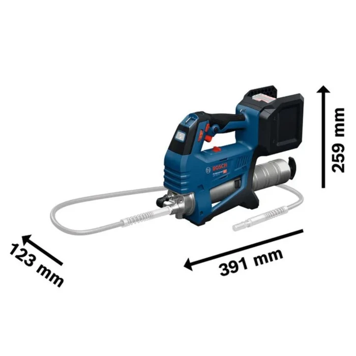 Bosch Επαναφορτιζόμενη Πιστόλα Γράσου GFP 18V-10 Professional solo (χωρίς μπαταρία και φορτιστή)