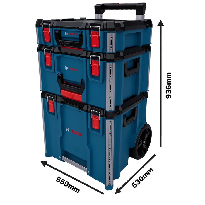 Σετ Βαλιτσών Εργαλείων Bosch L-BOXX Contractor Set 3 (1600A037DY)