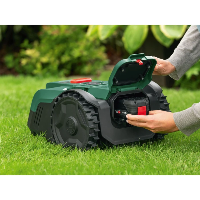 Ρομποτική Μηχανή Κουρέματος Γκαζόν Bosch VISIMOW18V-100 (1x PBA 4.0Ah)