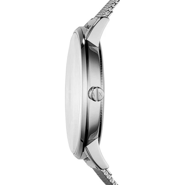Armani Exchange Γυναικείο Ρολόι 36 mm AX5535 - Ασημί Ανοξείδωτο Μπρασελέ Milanese