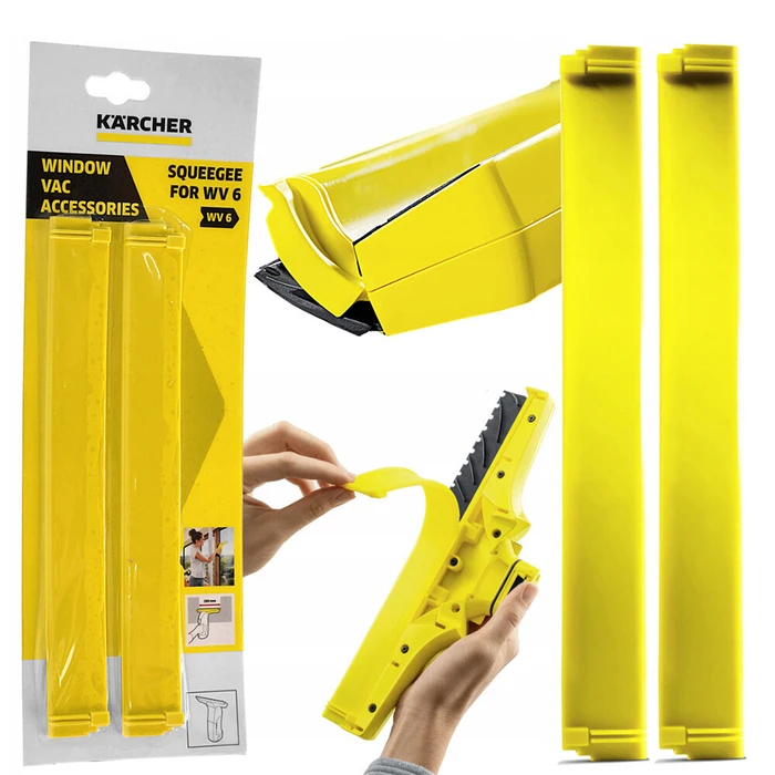 Αξεσουάρ για συσκευές καθαρισμού Karcher Abziehlippen breit 280 mm για WV 6, ανταλλακτικές φαρδιές λωρίδες απορρόφησης 280 mm