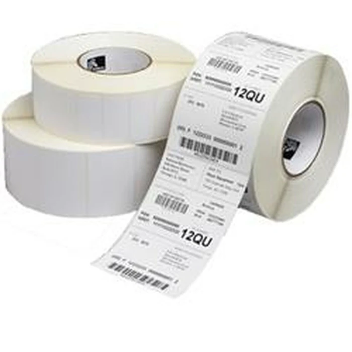 Zebra Z-Perform 1000T - Matte Self-Adhesive Labels 74 x 210 mm, Permanent Acrylic Adhesive, Perforated, 6 Rolls (4800 labels)