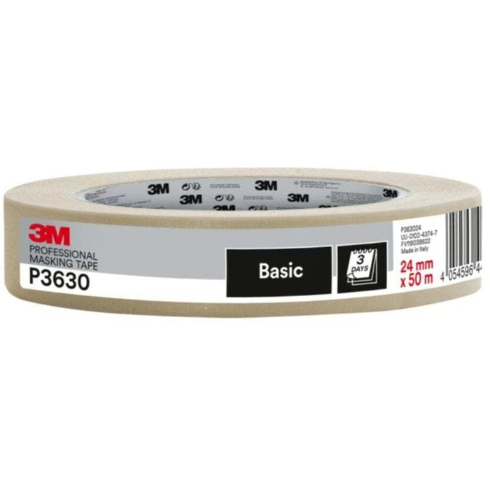 Κρεπ Ταινία Ζωγραφικής 3M Scotch Malerkreppb. PRO 24mm x 50m Μπεζ P3630