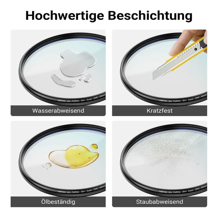 Φίλτρα Walimex pro Pol zirkular Slim Super DMC 72mm