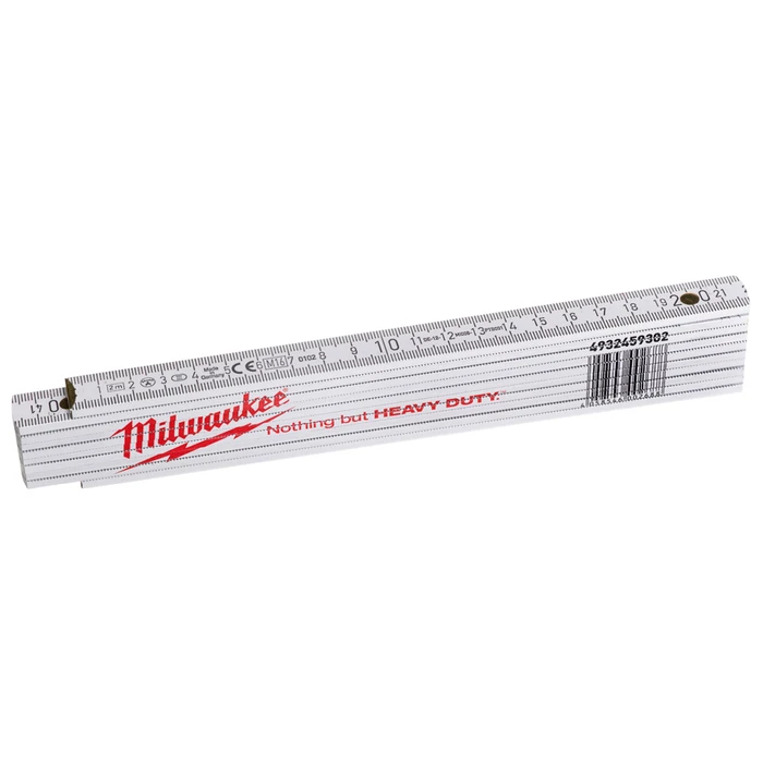 Milwaukee Wooden Folding Tape Measure 2m (Model 4932459302)