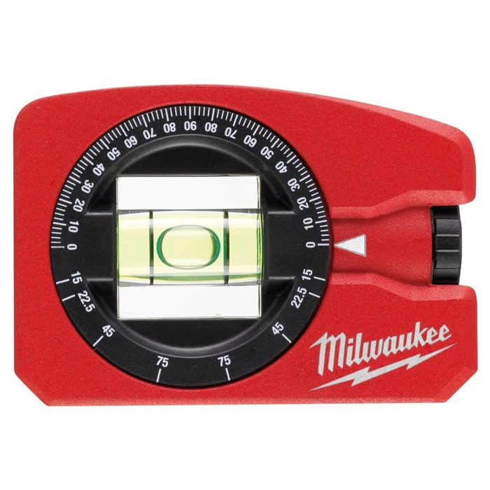 Milwaukee 4932459597 Plastic Magnetic Spirit Level 8 cm with 1 Vial